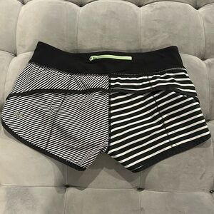 🦄 Lululemon Seawheeze Frankenstripe Speed Shorts 6